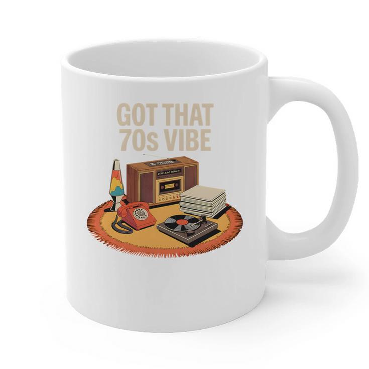 1970s 70s Reunion Nostalgia Memories Music School Grew Up Premium Tri-Blend Graphic Print Coffee Mug