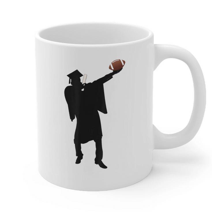 2019 Football Graduation Dab Shirt- Dabbing Graduate Graphic Print Coffee Mug