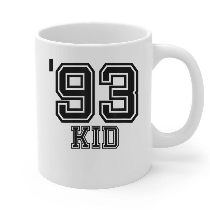 '93 Kid Perfect Vintage Retro Nostalgia Gear For Year 1993 Graphic Print Coffee Mug