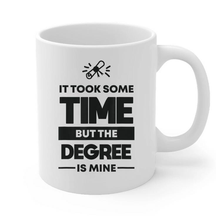 Adult College Graduation Graphic Print Coffee Mug