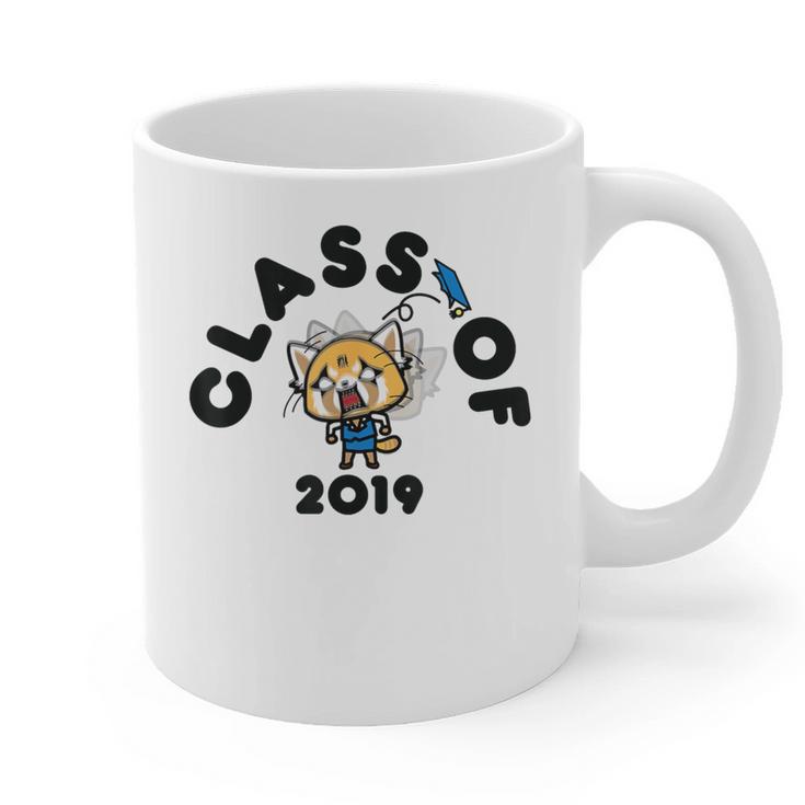 Aggretsuko Class Of 2019 Graduation Seniors Graduate Graphic Print Coffee Mug