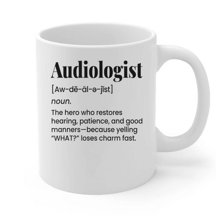 Audiologist Audiology Student Graduation Ear Doctor Graphic Print Coffee Mug
