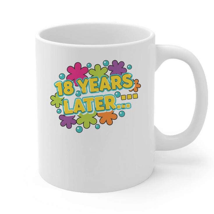 Cartoons Retro 18 Years Later Groovy Pop Art Nostalgia Premium Tri-Blend Graphic Print Coffee Mug Cartoons Retro 18 Years Later Groovy Pop Art Nostalgia Premium Tri-Blend Graphic Print Coffee Mug