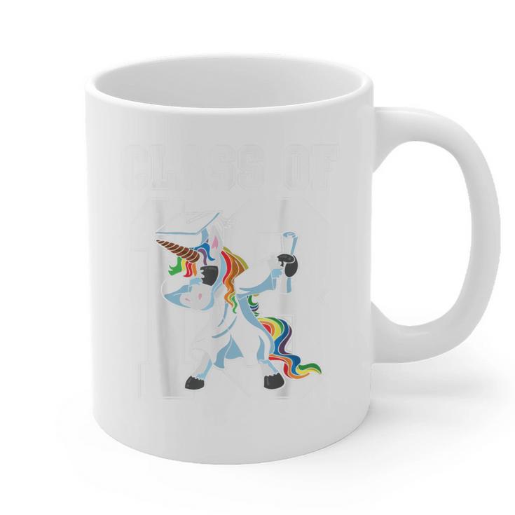 Class Of 2018 Graduation Dabbing Unicorn Graphic Print Coffee Mug