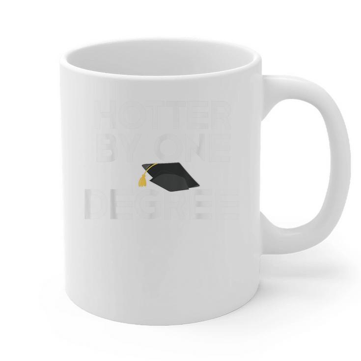 Class Of 2018 Graduation Hotter By One Degree Graphic Print Coffee Mug