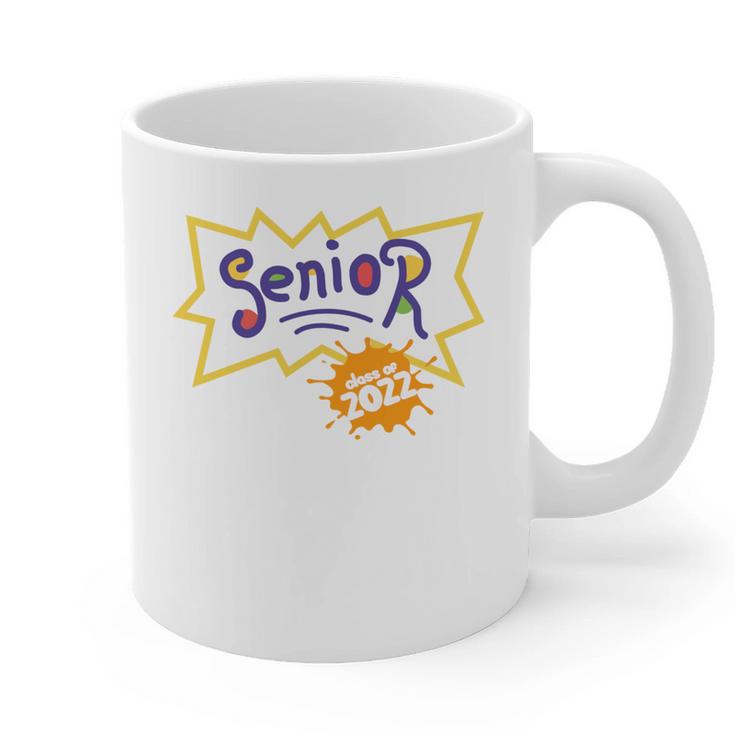 Class Of 2022 Senior Year 90's TV Style Graduation For Grad Graphic Print Coffee Mug