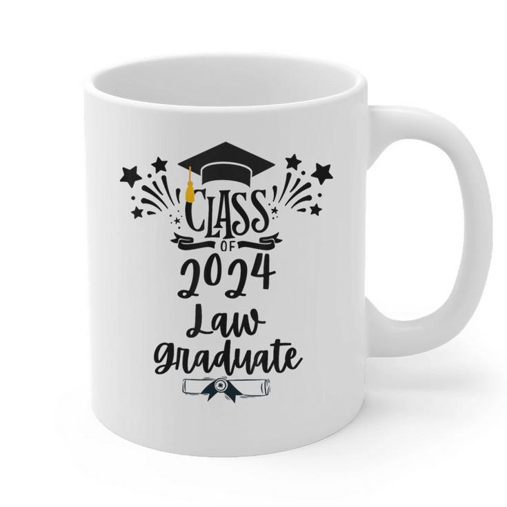 Class Of 2024 Law Graduation 2024 JD Degree Law Graduate Graphic Print Coffee Mug