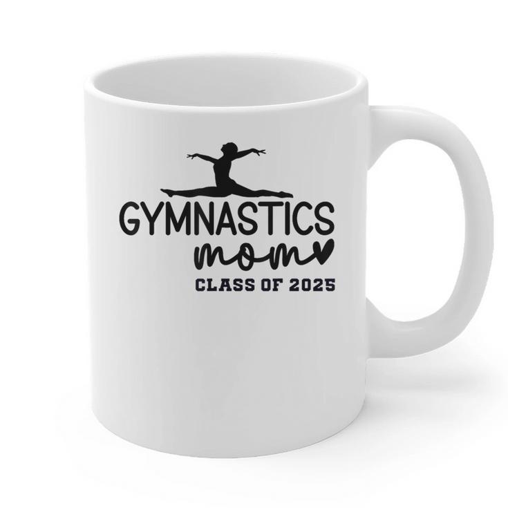 Class Of 2025 Gymnastics Mom Senior Gymnast Graduation Graphic Print Coffee Mug