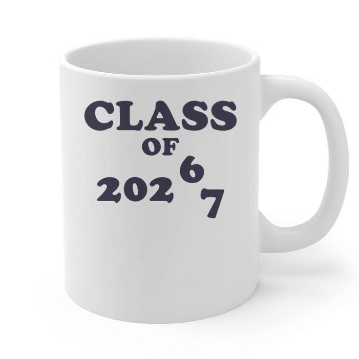 Class Of 2026 Graduation So Done Grade Middle High School Graphic Print Coffee Mug