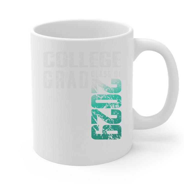 College Grad Class Of 2029 Graduation Graphic Print Coffee Mug