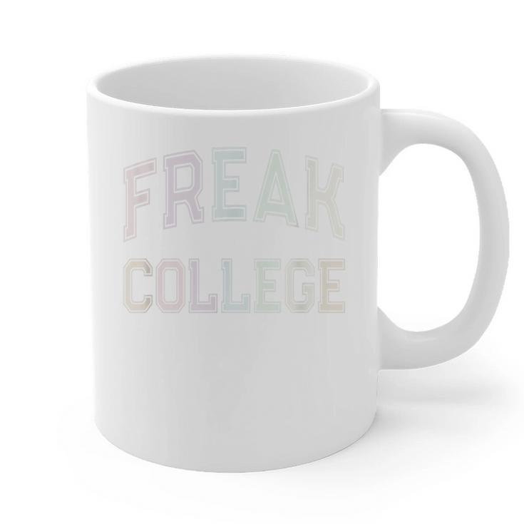 Crazy Antisocial FREAK COLLEGE Introvert Don't Call Me Graphic Print Coffee Mug