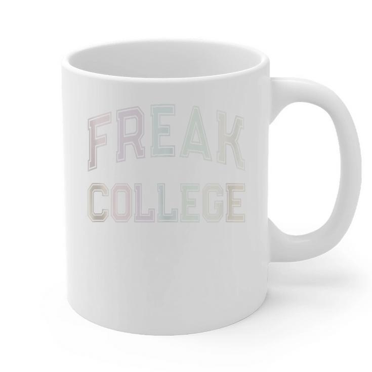 Crazy Antisocial FREAK COLLEGE Introvert Don't Call Me Graphic Print Coffee Mug