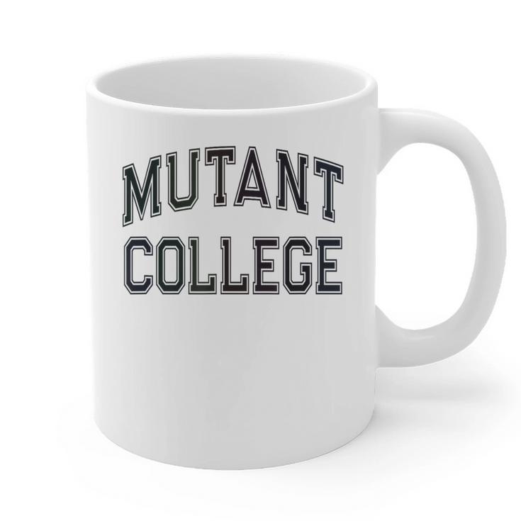 Crazy Sarcastic MUTANT COLLEGE Introvert Anti Social Graphic Print Coffee Mug