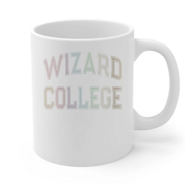 Crazy Sarcastic WIZARD COLLEGE Introvert Anti Social Academy Graphic Print Coffee Mug