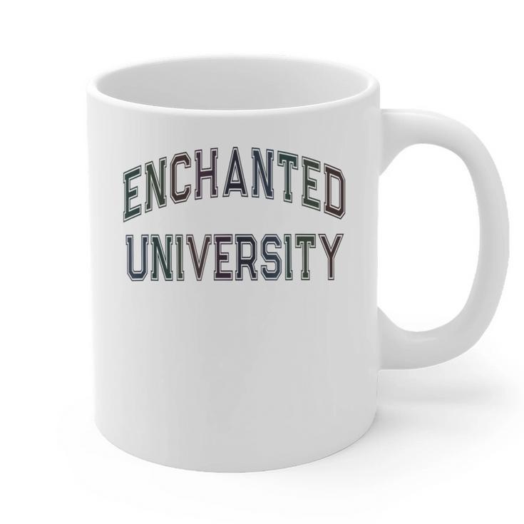 Crazy Stay Away From Me ENCHANTED UNIVERSITY Introvert Graphic Print Coffee Mug