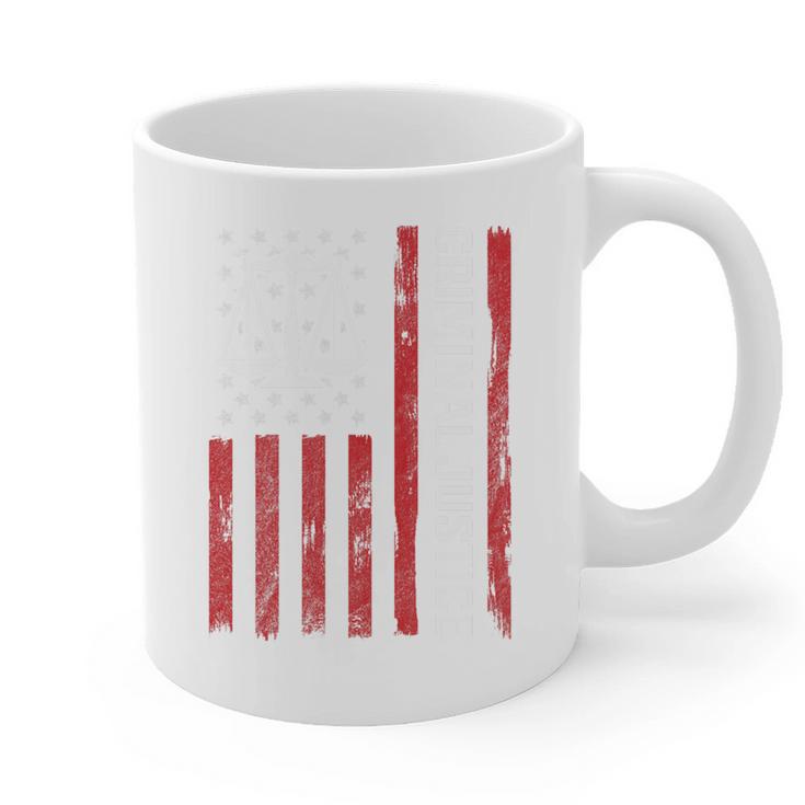 Criminal Justice Major College Student Graduate Graduation Premium Graphic Print Coffee Mug