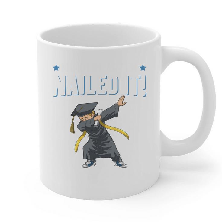 Dabbing Graduation Class Of 2025 Boy Kindergarten Nailed It Graphic Print Coffee Mug
