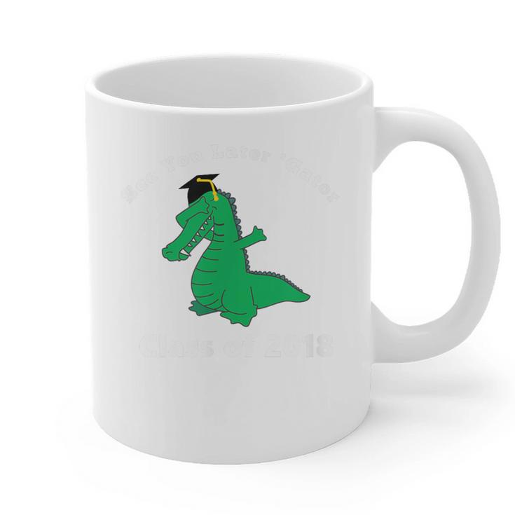 Dabbing Later Gator Graduation Class Of 2018 T-Shirt Graphic Print Coffee Mug