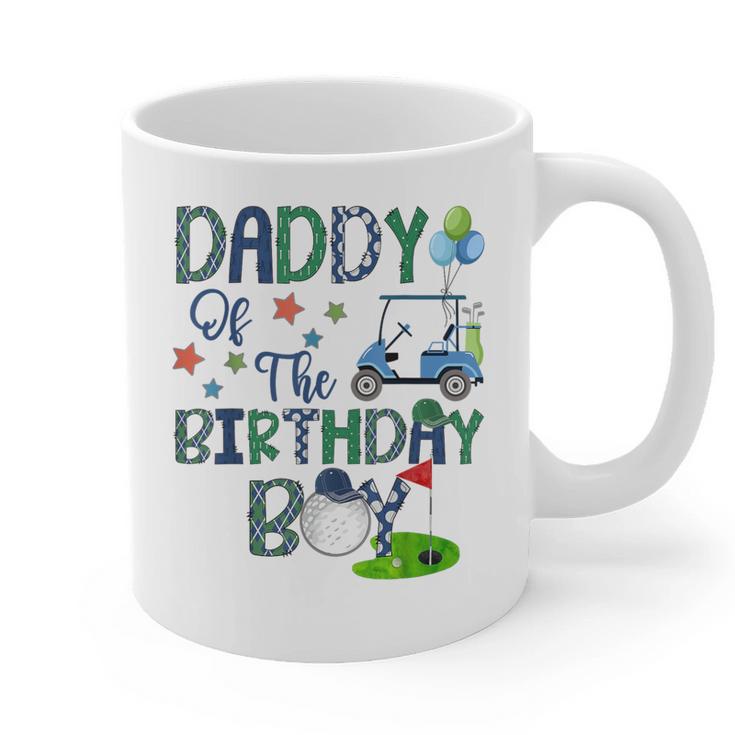 Daddy Of The Birthday Boy Hole In One Golf Lover Graphic Print Coffee Mug