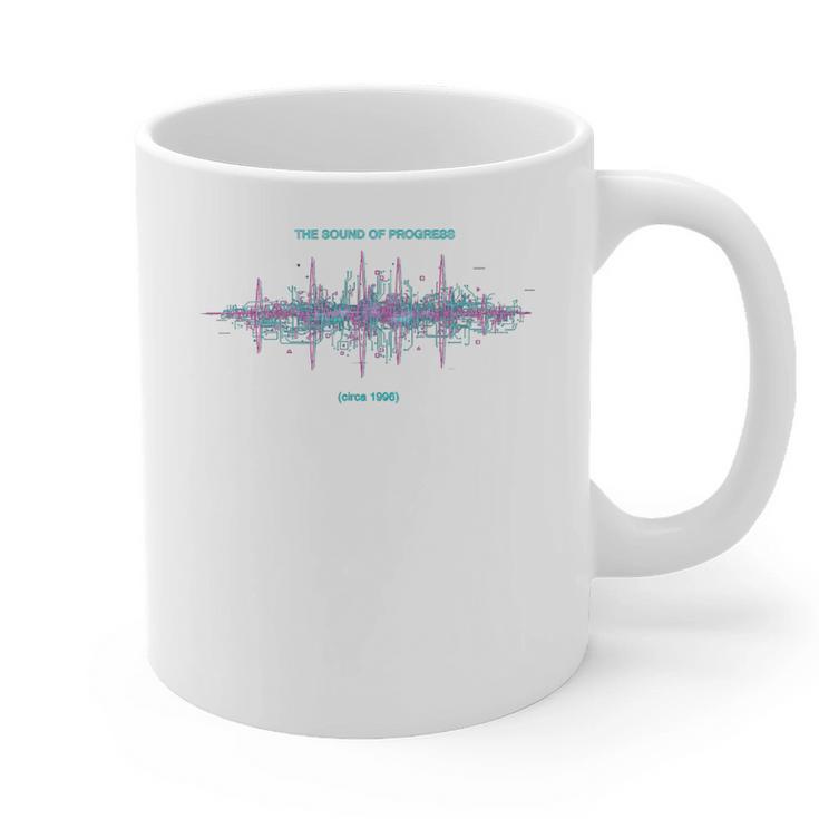 DIAL UP Modem Sound Of Progress 1996 Gen X Tech Nostalgia Premium Tri-Blend Graphic Print Coffee Mug DIAL UP Modem Sound Of Progress 1996 Gen X Tech Nostalgia Premium Tri-Blend Graphic Print Coffee Mug