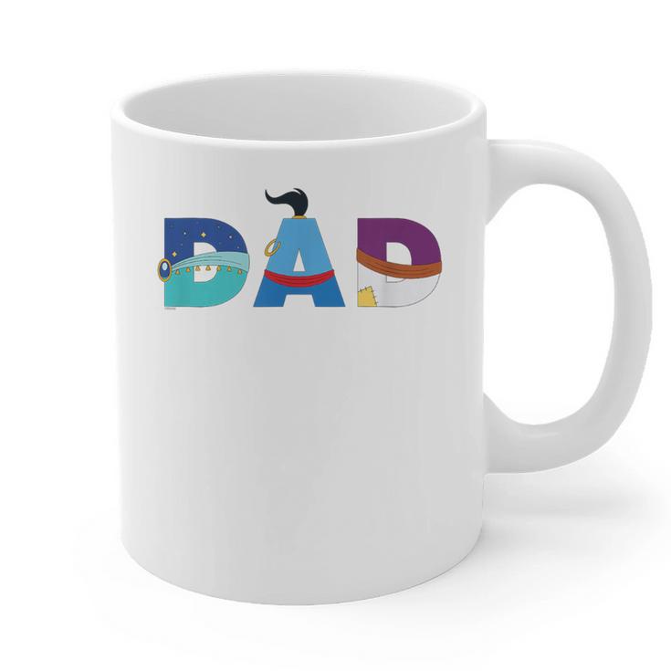 Disney Aladdin Jasmine Genie Father’s Day Birthday Dad Graphic Print Coffee Mug