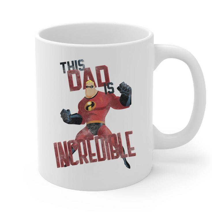 Disney Pixar The Incredibles Father's Day Incredible Dad Graphic Print Coffee Mug