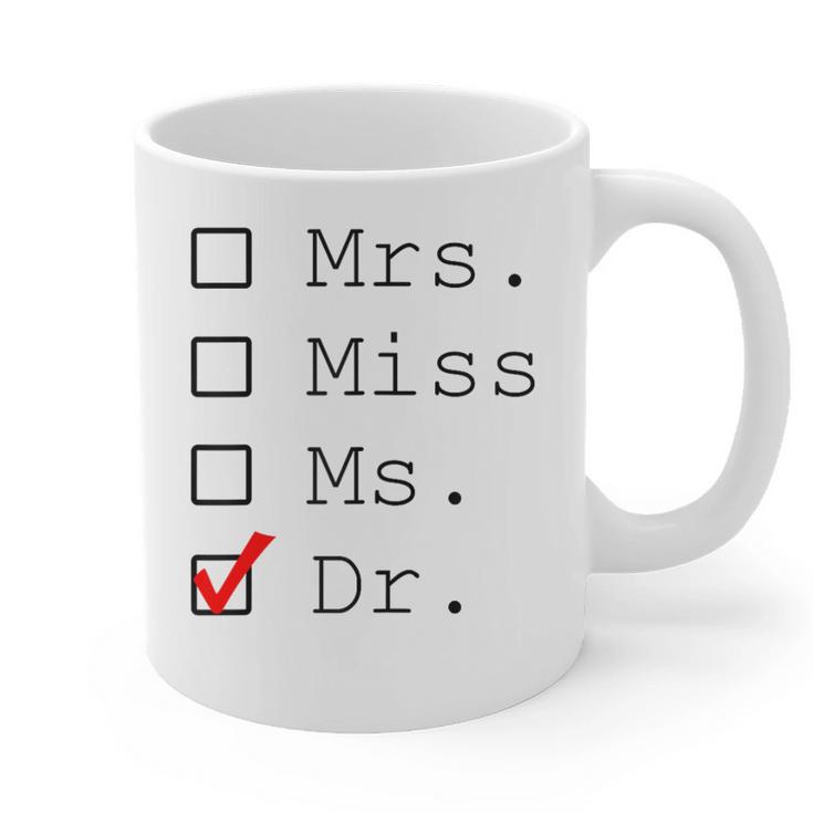 Doctor Graduation Graphic Print Coffee Mug
