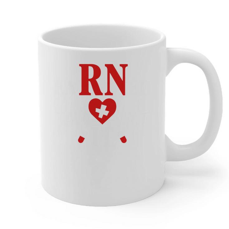 Earned It For Nurse Graduation Or RN LPN Nursing School Grad Graphic Print Coffee Mug