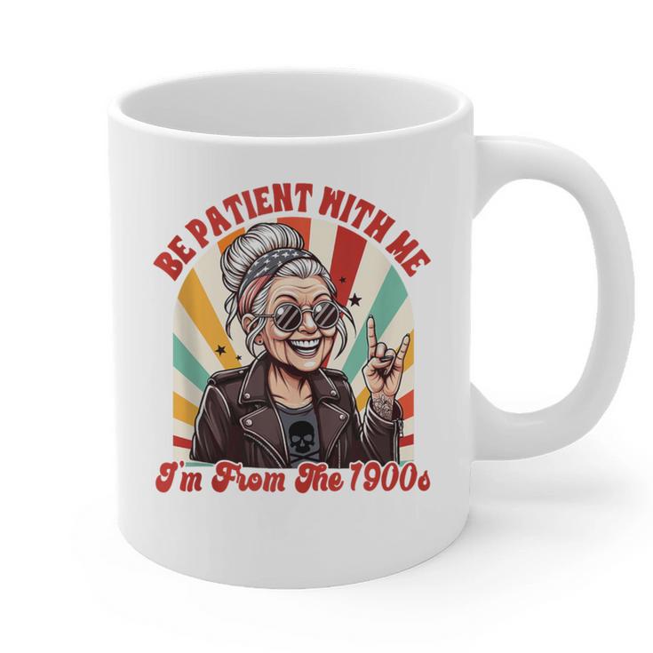 Elder Emo Grandma Nana Be Patient With Me I'm From The 1900s Graphic Print Coffee Mug