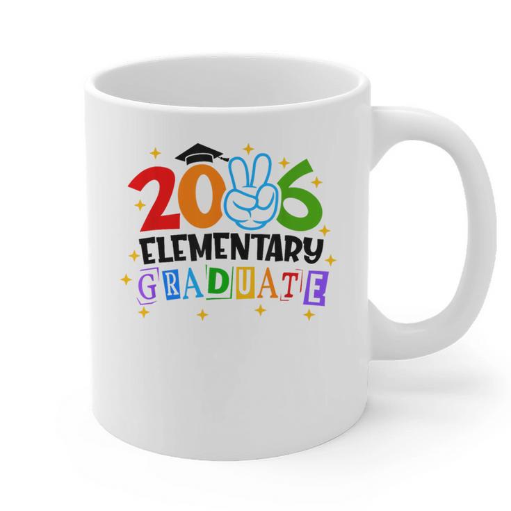 Elementary Graduate 2026 Graduation Class Of 2026 Kids Graphic Print Coffee Mug