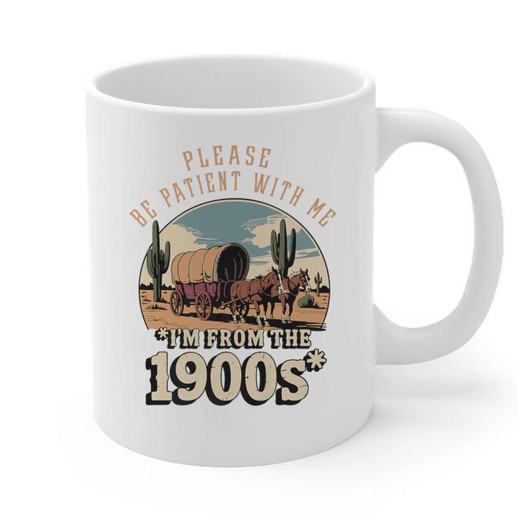 Father’s Day Please Be Patient With Me I'm From The 1900s Premium Graphic Print Coffee Mug