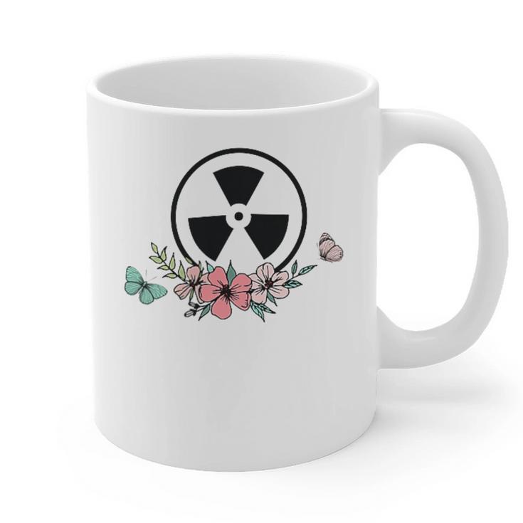 Floral Rad Tech Radiology Graduation X-Ray Tech Graphic Print Coffee Mug