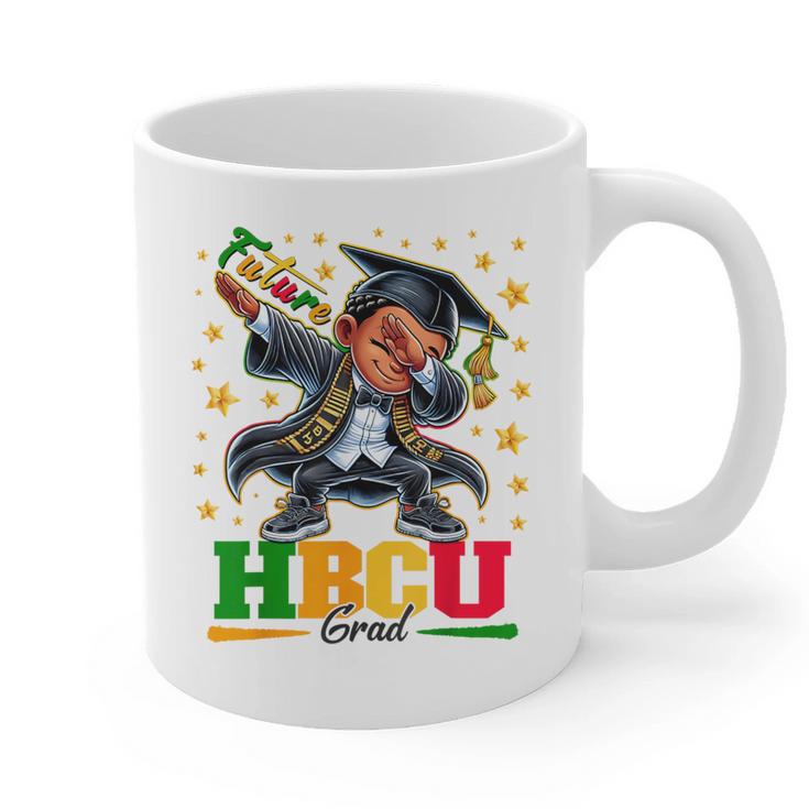 Future HBCU Grad Dabbing Kid Graduation For Boys Kids Graphic Print Coffee Mug