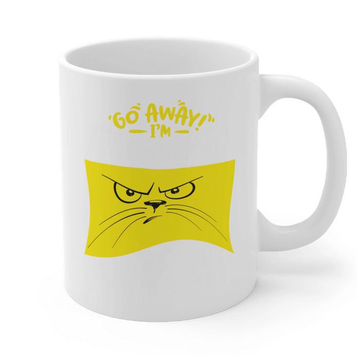 Go Away I'm Introverting Antisocial Shy Introvert Graphic Print Coffee Mug