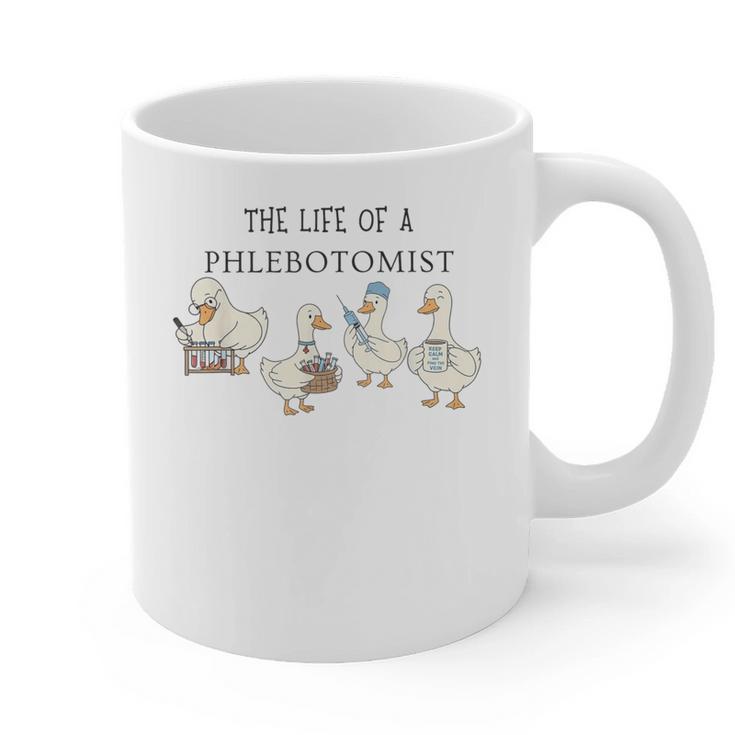 Goose Phlebotomy Technician Graduation Lab Week 2026 Graphic Print Coffee Mug