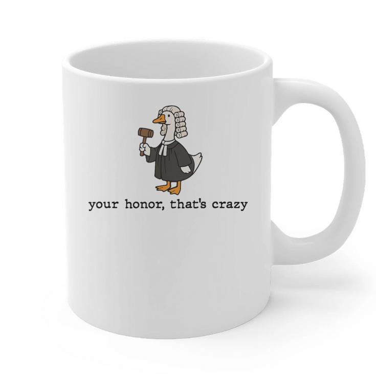 Goose Silly Lawyer Law Student School Graduation Graphic Print Coffee Mug