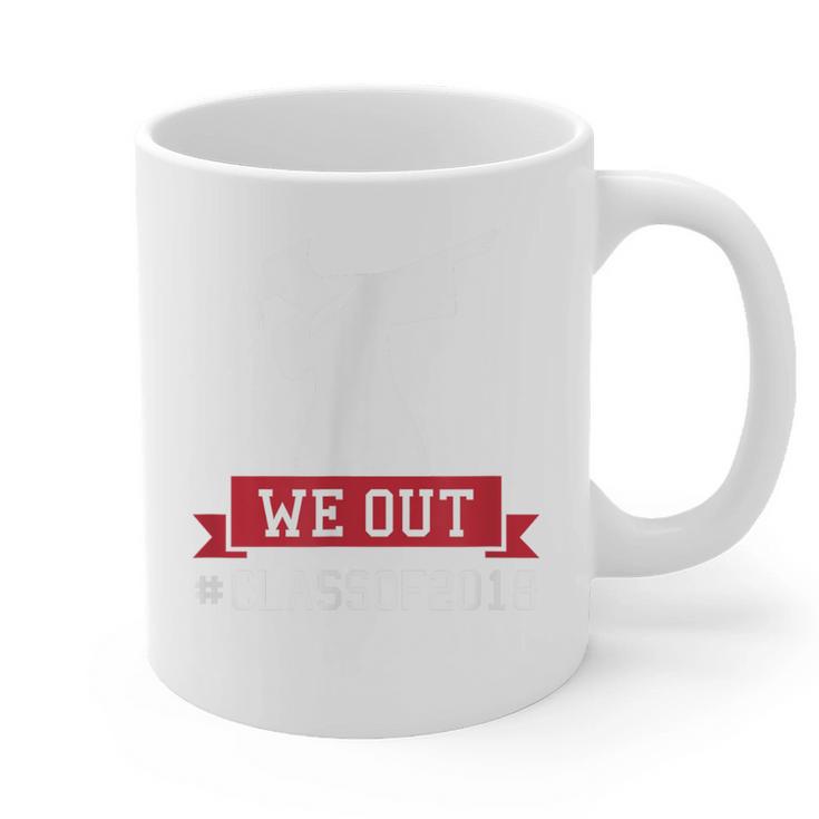 Graduation Class 2018 Dabbing College Grad Shirt Graphic Print Coffee Mug