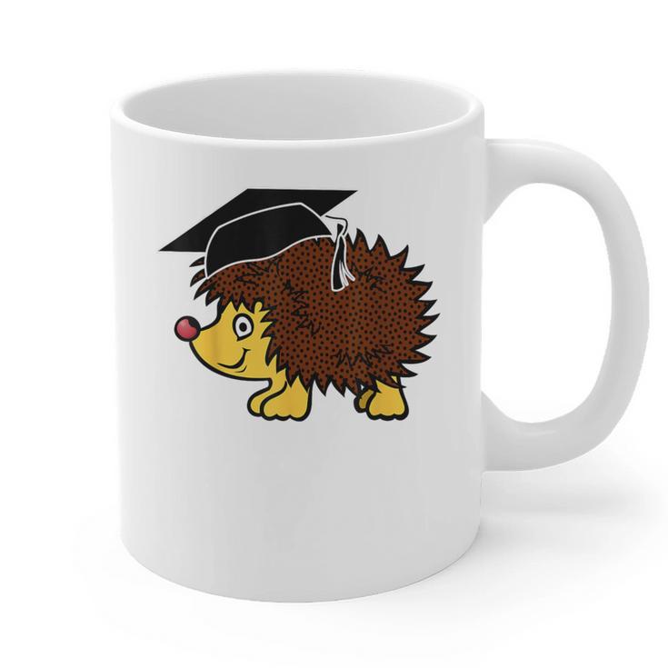 Graduation Hedgehog 2017 Graduate Graduation T-Shirt Graphic Print Coffee Mug