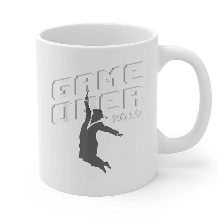 Graduation Shirt Senior Gamer T-Shirt 2019 Grad Gift Graphic Print Coffee Mug