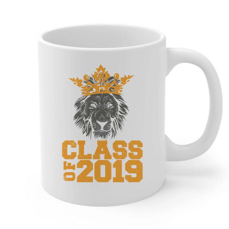 High School King Graduation Shirt Class Of 2019 Seniors Graphic Print Coffee Mug