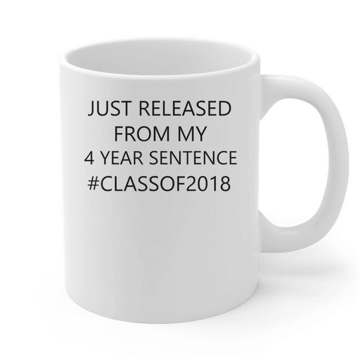 Highschool College Graduation Class Of 2018 Shirt Graphic Print Coffee Mug