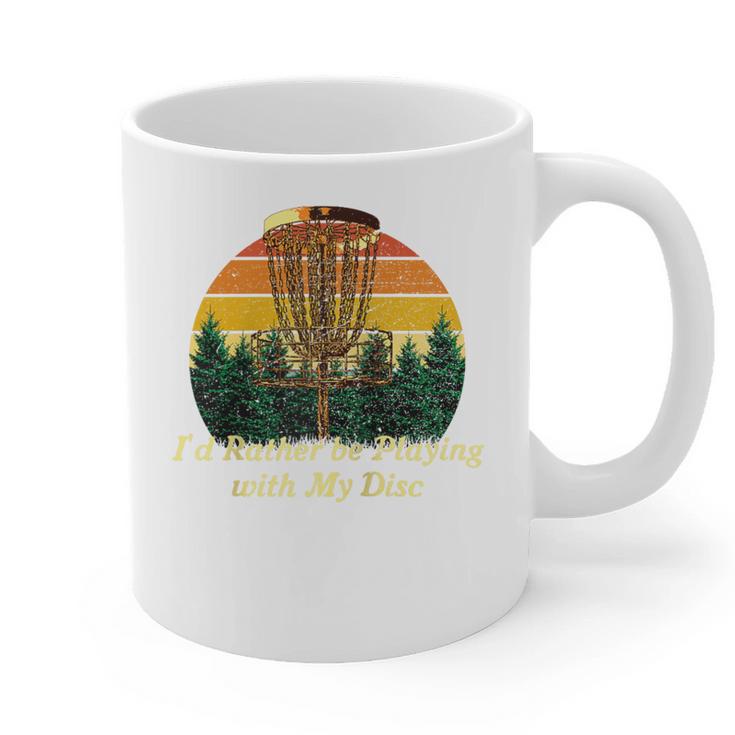Id Rather Be Playing With My Disc Introvert Disc Golf Raglan Baseball Tee Graphic Print Coffee Mug Id Rather Be Playing With My Disc Introvert Disc Golf Raglan Baseball Tee Graphic Print Coffee Mug