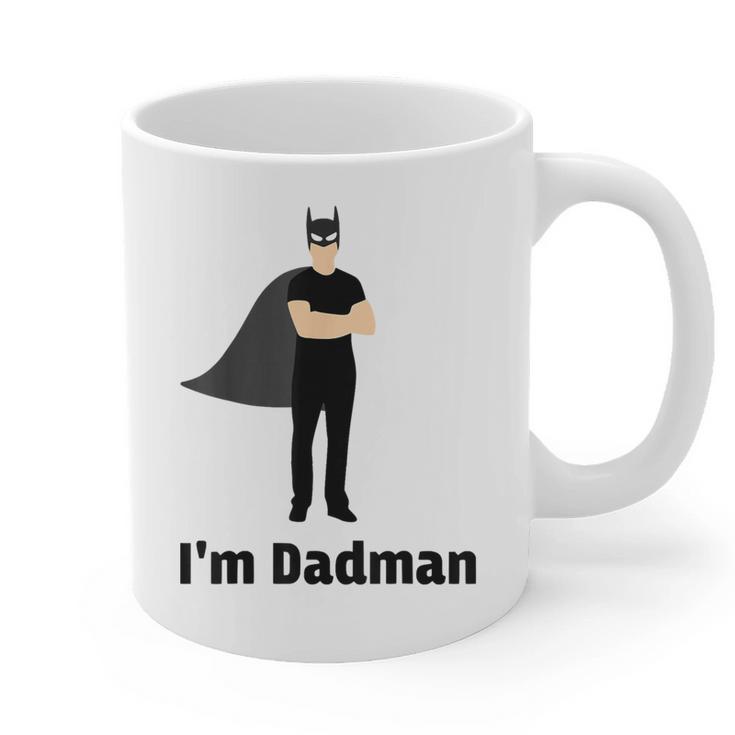 I'm Dadman Superhero Dad Father's Day Graphic Print Coffee Mug