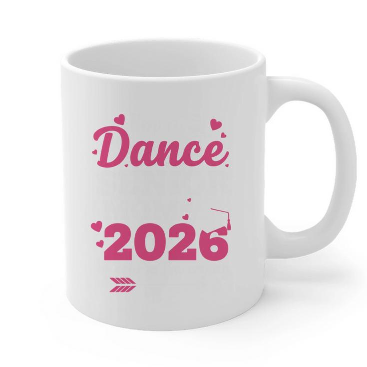 I'm A Dance Senior Mom 2026 Of Course I'm Crying Graduation Graphic Print Coffee Mug