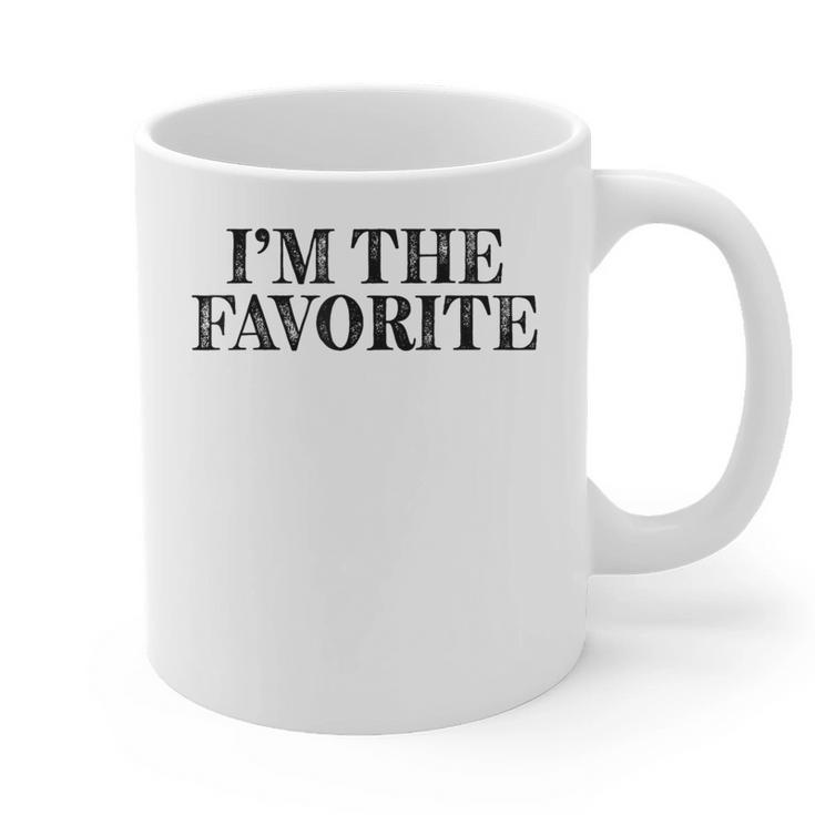 I'm The Favorite Dad Mom Grandma Favorite Graphic Print Coffee Mug