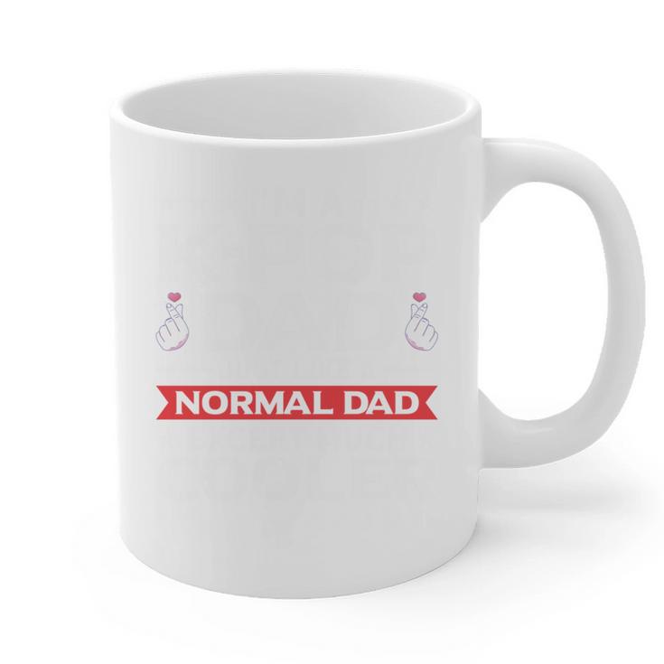 I'm A K-Pop Dad Just Like Normal Dad Except Much Cooler Graphic Print Coffee Mug