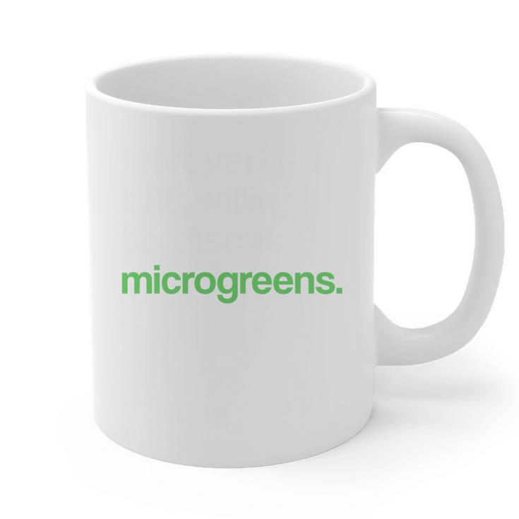 Introvert But Willing To Discuss Microgreens Urban Farming Graphic Print Coffee Mug