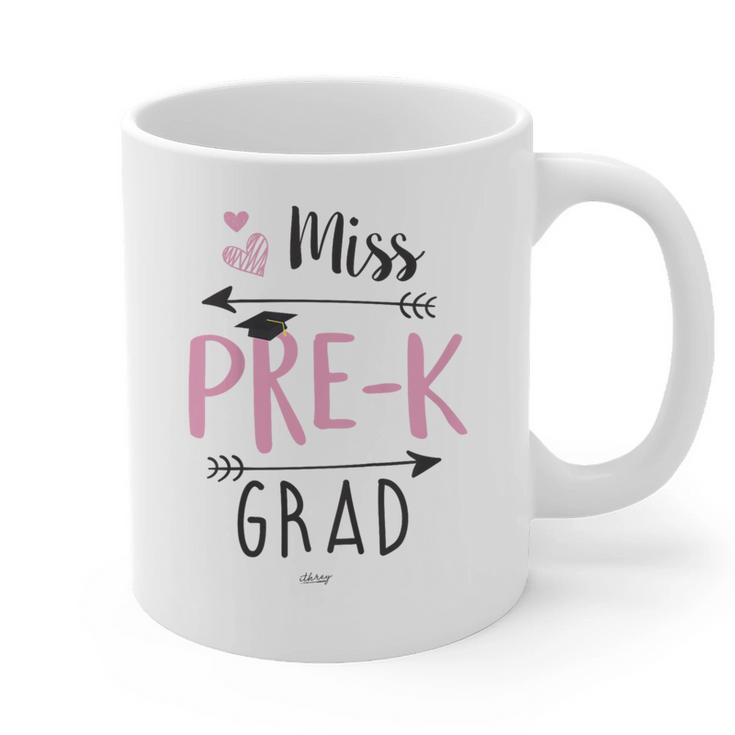 Kids Miss Pre-K Grad Graduation Shirt Cute School Tees Graphic Print Coffee Mug