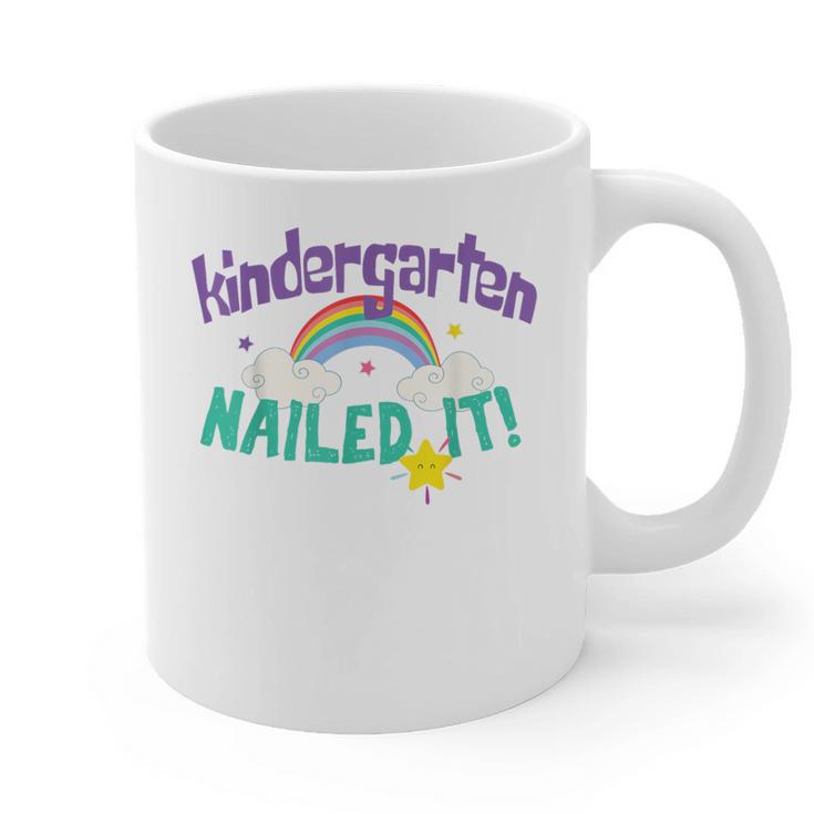 Kindergarten Graduation Nailed It Kids 2021 Graphic Print Coffee Mug