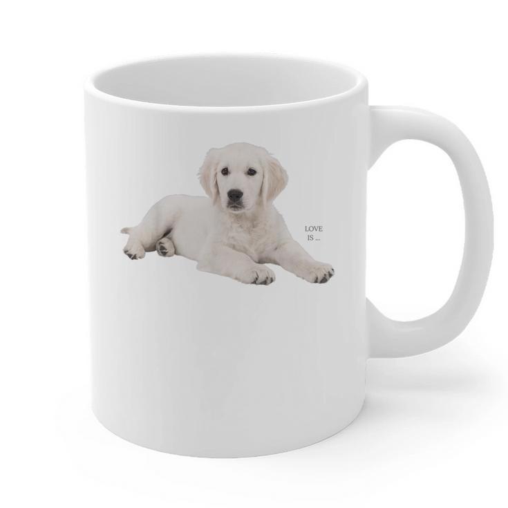 Labrador Retriever Shirt Yellow Love Lab Mom Dog Dad Graphic Print Coffee Mug